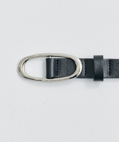 STUDIOUS(ステュディオス)の「【STUDIOUS/ステュディオス】Oval Buckle Belt/オーバルバックルベルト(ベルト・レディース・シルバー/ゴールド・FREE)」の12枚目の写真