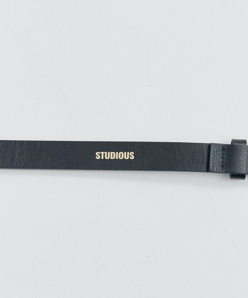 STUDIOUS(ステュディオス)の「【STUDIOUS/ステュディオス】Oval Buckle Belt/オーバルバックルベルト(ベルト・レディース・シルバー/ゴールド・FREE)」の3枚目の写真
