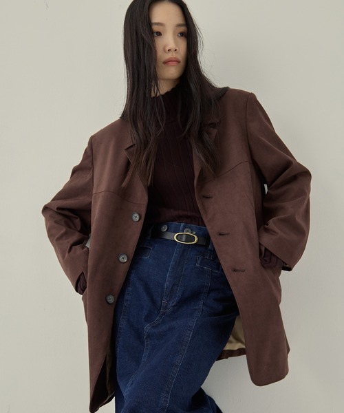 STUDIOUS（ステュディオス）の「【STUDIOUS/ステュディオス】Oval Buckle Belt/オーバルバックルベルト/牛革/サイズ調整自在/オフィスカジュアル（ベルト・レディース・シルバー/ゴールド・FREE）」の17枚目の写真