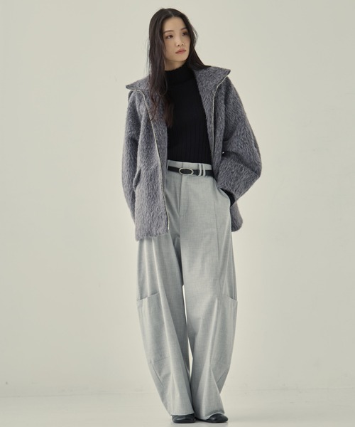 STUDIOUS（ステュディオス）の「【STUDIOUS/ステュディオス】Oval Buckle Belt/オーバルバックルベルト/牛革/サイズ調整自在/オフィスカジュアル（ベルト・レディース・シルバー/ゴールド・FREE）」の19枚目の写真