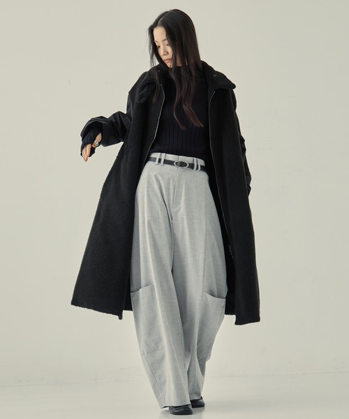 STUDIOUS（ステュディオス）の「【STUDIOUS/ステュディオス】Oval Buckle Belt/オーバルバックルベルト/牛革/サイズ調整自在/オフィスカジュアル（ベルト・レディース・シルバー/ゴールド・FREE）」の20枚目の写真