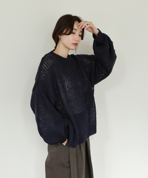 新品♡ Na.e 【EVER SERIES】Crew Neck Knit モカ EVER SERIES】Crew Neck Knit | Na.e