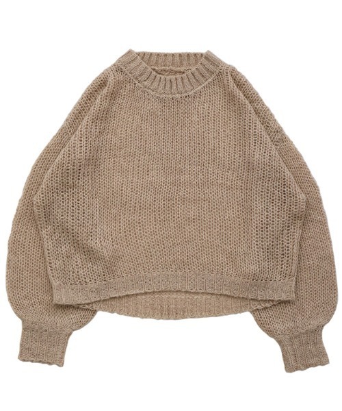 新品♡ Na.e 【EVER SERIES】Crew Neck Knit モカ EVER SERIES】Crew Neck Cardigan | Na.e