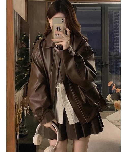 Ritzy(リッツィー)の「PUコート(ピーコート・レディース・ブラック/ブラウン・M/L)」の9枚目の写真