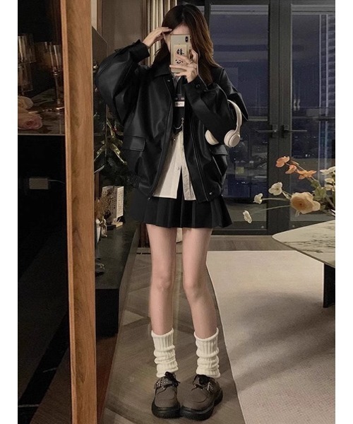 Ritzy(リッツィー)の「PUコート(ピーコート・レディース・ブラック/ブラウン・M/L)」の5枚目の写真