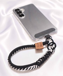 M2SUQARED（エムツースクエア）の「【M2SUQARED/エムツースクエア】カラーブレイド スマホハンドストラップ／編み込みデザイン マルチカラー ユニセックス（スマホグッズ）」