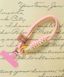 M2SUQARED（エムツースクエア）の「【M2SUQARED/エムツースクエア】カラーブレイド スマホハンドストラップ／編み込みデザイン マルチカラー ユニセックス（スマホグッズ）」