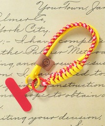 M2SUQARED（エムツースクエア）の「【M2SUQARED/エムツースクエア】カラーブレイド スマホハンドストラップ／編み込みデザイン マルチカラー ユニセックス（スマホグッズ）」