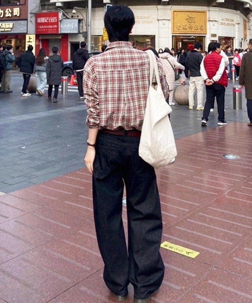 NOWLE（ノウル）の「【NOWLE】アースカラー クラシック チェックシャツ（シャツ/ブラウス・メンズ・チェック・X-LARGE/LARGE/MEDIUM）」の21枚目の写真