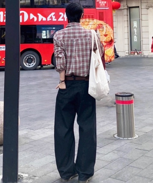 NOWLE（ノウル）の「【NOWLE】アースカラー クラシック チェックシャツ（シャツ/ブラウス・メンズ・チェック・X-LARGE/LARGE/MEDIUM）」の11枚目の写真