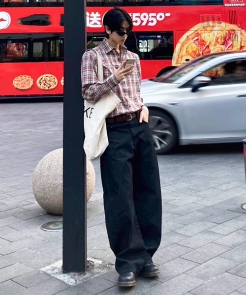 NOWLE（ノウル）の「【NOWLE】アースカラー クラシック チェックシャツ（シャツ/ブラウス・メンズ・チェック・X-LARGE/LARGE/MEDIUM）」の12枚目の写真