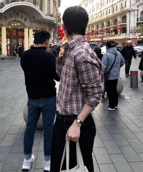 NOWLE（ノウル）の「【NOWLE】アースカラー クラシック チェックシャツ（シャツ/ブラウス・メンズ・チェック・X-LARGE/LARGE/MEDIUM）」の17枚目の写真