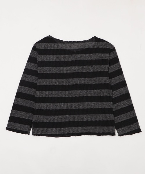 Figments（フィグメンツ）の「スターボーダーニット（ニット/セーター・レディース・アイボリー/ブラック・FREE）」の4枚目の写真