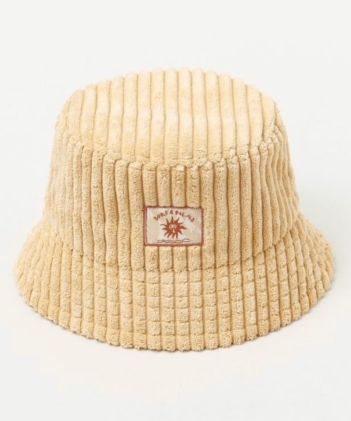 Kahiko（カヒコ）の「【Kahiko】SURF＆Palms ハミルコーデュロイハット（ハット・レディース・ミント/ベージュ/オフホワイト/ブラック・FREE）」の3枚目の写真