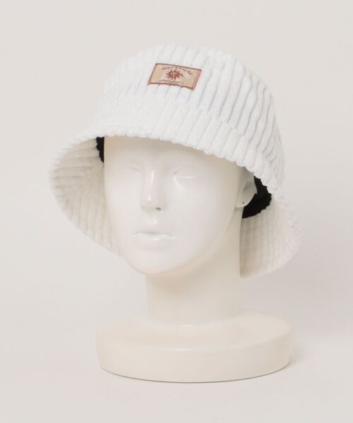 Kahiko（カヒコ）の「【Kahiko】SURF＆Palms ハミルコーデュロイハット（ハット・レディース・ミント/ベージュ/オフホワイト/ブラック・FREE）」の5枚目の写真