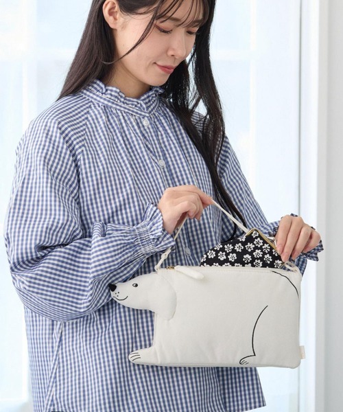 ROOTOTE(ルートート)の「ルートート / EU.べビールー.オスワリパピーA(ショルダーバッグ・レディース・ホワイト/ブラック/ベージュ/グレー・FREE)」の16枚目の写真