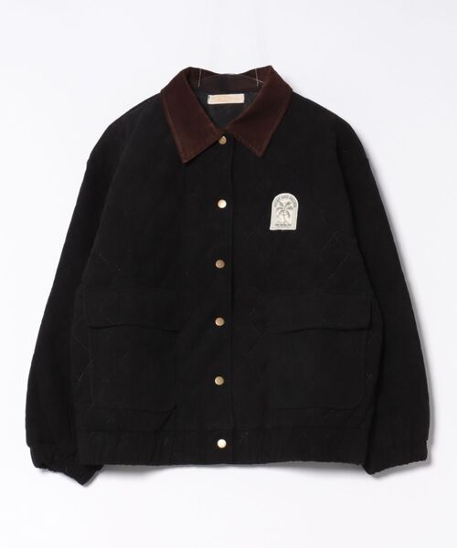 Kahiko(カヒコ)の「【Kahiko】SURF&Palms マーティンアウター(その他アウター・レディース・ベージュ/ブラック/グリーン系その他・FREE)」の1枚目の写真