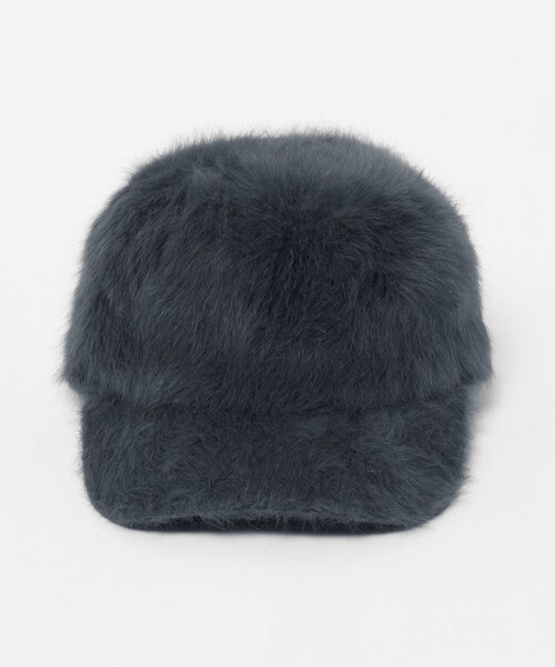 UNITED ARROWS（ユナイテッドアローズ）の「ヘアリー キャップ（キャップ・レディース・オフホワイト/ダークグレー・FREE）」の12枚目の写真