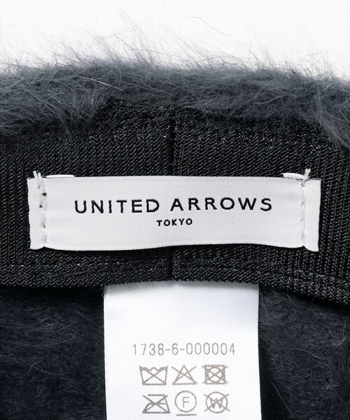 UNITED ARROWS（ユナイテッドアローズ）の「ヘアリー キャップ（キャップ・レディース・オフホワイト/ダークグレー・FREE）」の20枚目の写真