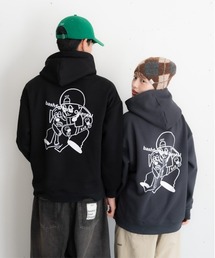 bashful base Oriental（バッシュフルベースオリエンタル）の「【bbO】バッシュフルくんプルオーバーパーカー（パーカー）」