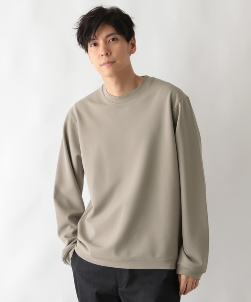 GLOBAL WORK（グローバルワーク）の「アムンゼンツイルプルオーバー/604182（スウェット・メンズ・ブラック/ライトベージュ/ネイビー・MEDIUM/SMALL/X-LARGE/LARGE）」の11枚目の写真