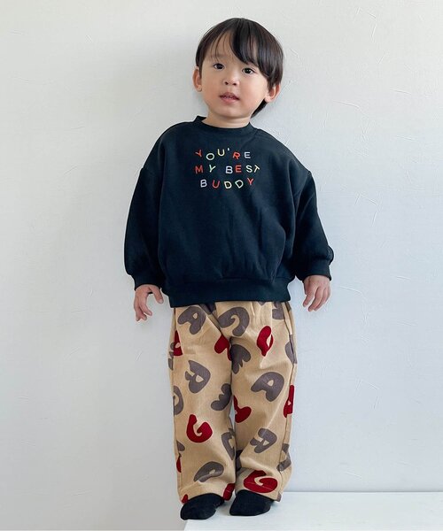 BREEZE(ブリーズ)の「【あったか】総柄ワンタックコーデュロイパンツ_ジュニア対応(その他パンツ・キッズ・ネイビー/ライム/ベージュ・150/140/130/120/110/100/90/80)」の14枚目の写真