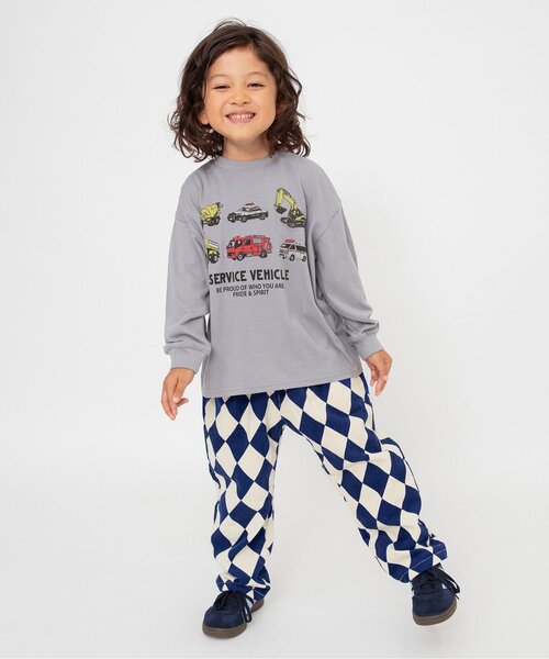 BREEZE(ブリーズ)の「【あったか】総柄ワンタックコーデュロイパンツ_ジュニア対応(その他パンツ・キッズ・ネイビー/ライム/ベージュ・150/140/130/120/110/100/90/80)」の19枚目の写真
