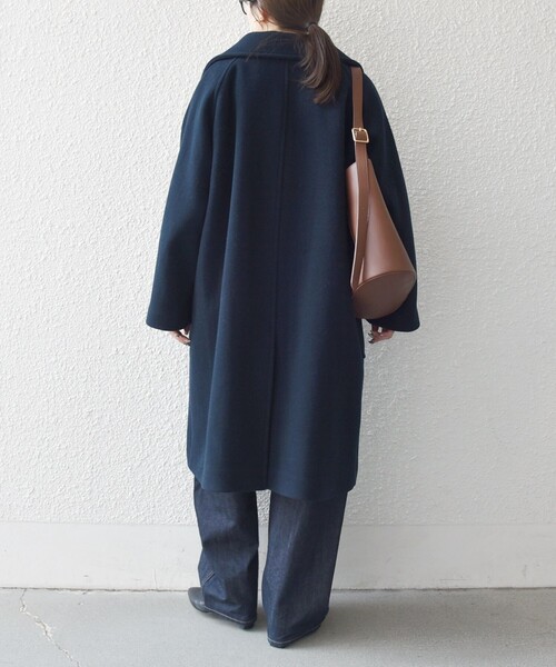 SHIPS any: PURE WOOL スタンド ＆ ビッグカラー コート（その他