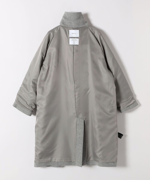 SHIPS any: PURE WOOL スタンド ＆ ビッグカラー コート（その他