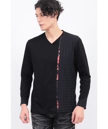 TORNADO MART（トルネードマート）の「ｺﾝﾋﾞﾈｰｼｮﾝﾗｲﾝｷﾘｶｴﾅｶﾞｿﾃﾞｶｯﾄｿｰ（Tシャツ/カットソー・メンズ）」