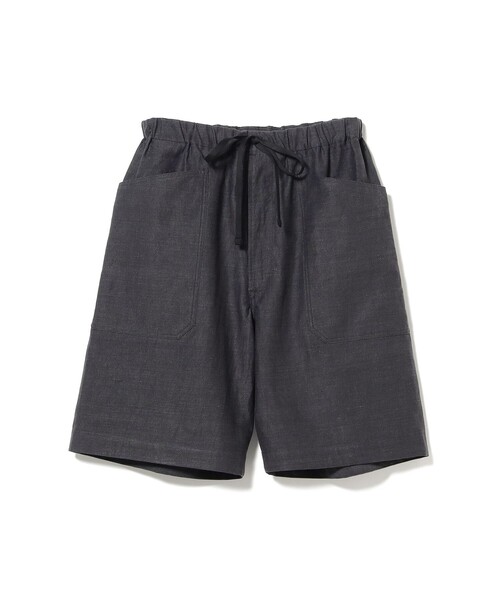 A VONTADE(アボンタージ)の「*A VONTADE / リネンコットン ミリタリー ヘリンボーン ショーツ(その他パンツ・メンズ・ブラック系その他4・SMALL/MEDIUM/LARGE)」の2枚目の写真