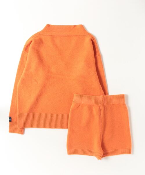 Dream garden(ドリームガーデン)の「Vネックニット&パンツ 【2点セットアップ】(Tシャツ/カットソー・レディース・アイボリー/ブラック/ネイビー/オレンジ・FREE)」の5枚目の写真