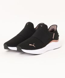 PUMA（プーマ）の「【PUMA】プーマ SOFTRIDE HARMONY LEO EASE IN（ソフトライド ハーモニー レオ イーズイン）スリッポンスニーカー 312809（スニーカー）」