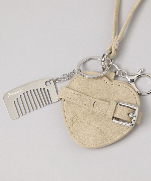 JEANASIS（ジーナシス）の「ミラー&クシチャーム/603977（キーホルダー・レディース・ブラウン/レッド/ベージュ/ブラック・FREE）」の14枚目の写真