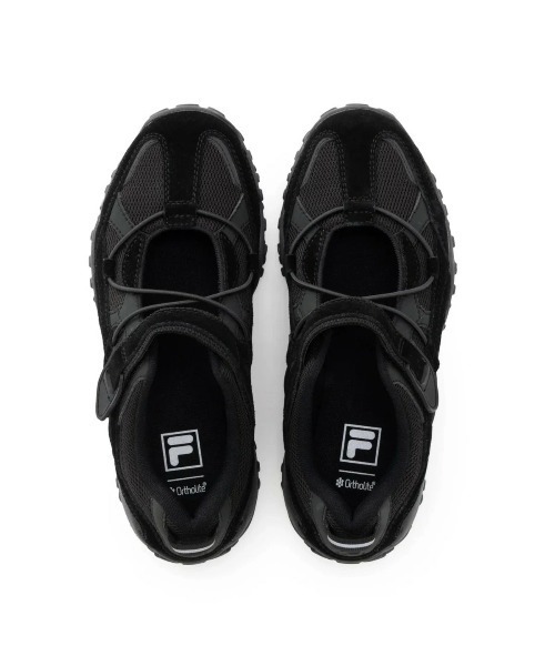 FILA(フィラ)の「FILA ECHAPPE VC v2 LX(フィラ エシャッペ VC v2 LX)(スニーカー・レディース・ブラック・23/23.5/24/24.5/25)」の4枚目の写真