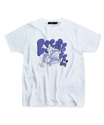 ライディングドルフィンTシャツホワイト