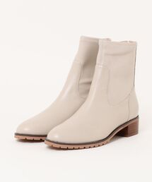 PARADIS COULEUR（パラディクルール）の「【PARADIS COULEUR】バックジップストレッチショートブーツ(33006P)（ブーツ）」