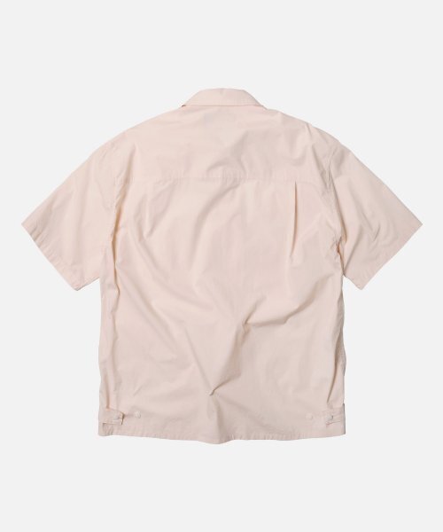 FRIZMWORKS(フリズムワークス)の「PAPER COTTON TRUCKER HALF SHIRT _ ASH PINK(シャツ/ブラウス・レディース・その他・MEDIUM/LARGE)」の2枚目の写真