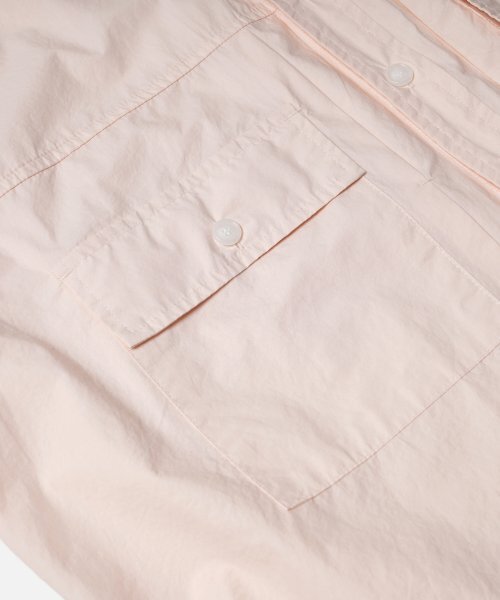 FRIZMWORKS(フリズムワークス)の「PAPER COTTON TRUCKER HALF SHIRT _ ASH PINK(シャツ/ブラウス・レディース・その他・MEDIUM/LARGE)」の5枚目の写真