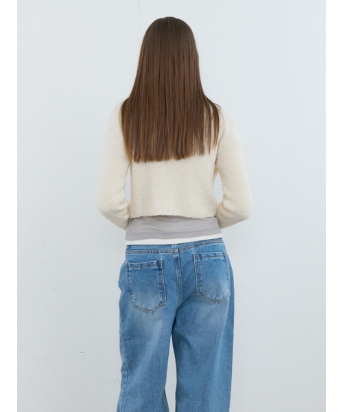 Kijun(キジュン)の「Crochet Knit Jacket Ivory(カーディガン/ボレロ・レディース・その他・SMALL/MEDIUM)」の7枚目の写真