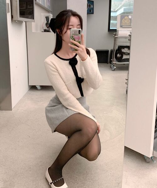 Kijun（キジュン）の「Crochet Knit Jacket Ivory（カーディガン/ボレロ・レディース・その他・SMALL/MEDIUM）」の9枚目の写真