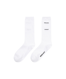 Misekiseoul classic socks WHITE