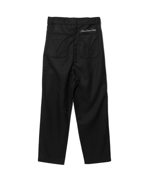 PUNCH DRUNK PARTIES（パンチドランクパーティーズ）の「Embroidered Trousers (BLACK)（スラックス・メンズ・その他・1/2/3）」の2枚目の写真