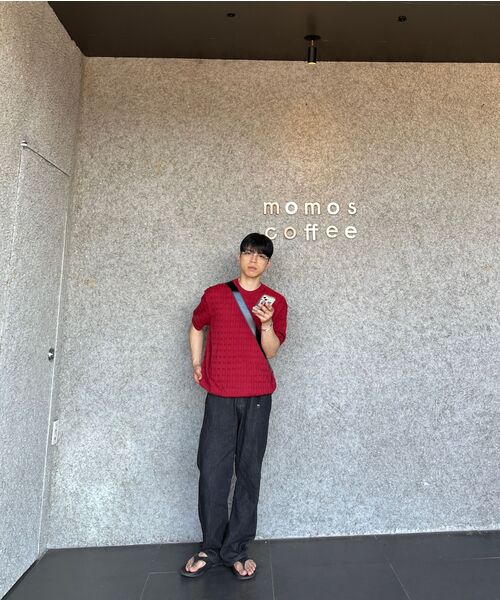 TRILLION(トリリオン)の「(夏生地)バイオストーンウォッシングサマークールワイドデニムパンツ(SUMMER BLACK)(デニムパンツ・レディース・その他・SMALL/MEDIUM/LARGE/X-LARGE)」の9枚目の写真