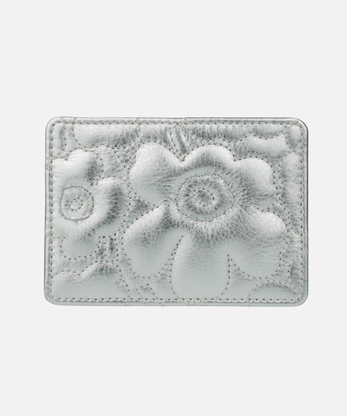 marimekko(マリメッコ)の「Card Holder / Unikko(その他小物・レディース・レッド/シルバー・FREE)」の2枚目の写真