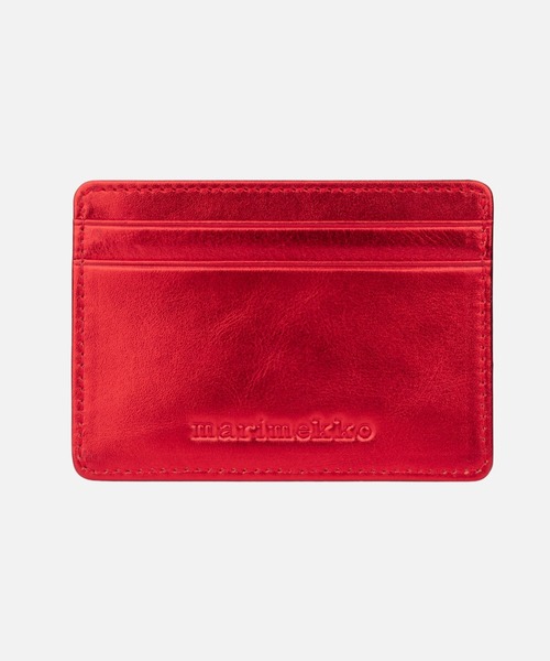 marimekko(マリメッコ)の「Card Holder / Unikko(その他小物・レディース・レッド/シルバー・FREE)」の3枚目の写真