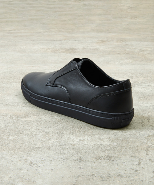 PADRONE（パドローネ）の「PADRONE パドローネ / Ex. FRONT GORE SHOES 別注クロームレザーフロントゴアシューズ / PA7043-2003（スニーカー・メンズ・ブラック・40/41/42）」の9枚目の写真