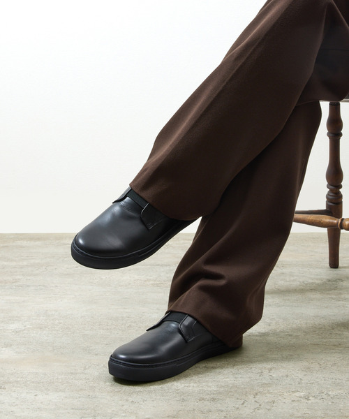 PADRONE（パドローネ）の「PADRONE パドローネ / Ex. FRONT GORE SHOES 別注クロームレザーフロントゴアシューズ / PA7043-2003（スニーカー・メンズ・ブラック・40/41/42）」の15枚目の写真