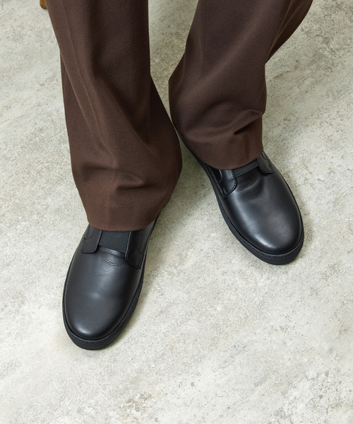 PADRONE（パドローネ）の「PADRONE パドローネ / Ex. FRONT GORE SHOES 別注クロームレザーフロントゴアシューズ / PA7043-2003（スニーカー・メンズ・ブラック・40/41/42）」の16枚目の写真