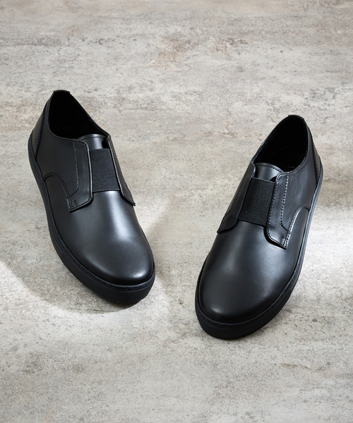 PADRONE（パドローネ）の「PADRONE パドローネ / Ex. FRONT GORE SHOES 別注クロームレザーフロントゴアシューズ / PA7043-2003（スニーカー・メンズ・ブラック・40/41/42）」の21枚目の写真